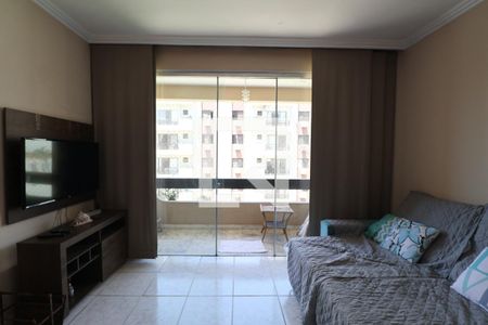 Sala de apartamento para alugar com 2 quartos, 81m² em Parque Enseada, Guarujá
