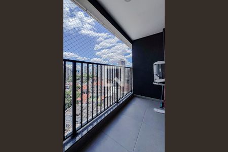 Varanda do Studio de kitnet/studio para alugar com 1 quarto, 22m² em Vila Mariana, São Paulo