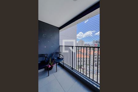 Varanda do Studio de kitnet/studio para alugar com 1 quarto, 22m² em Vila Mariana, São Paulo