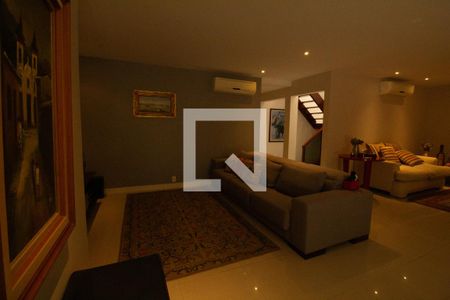 Sala de TV de apartamento à venda com 5 quartos, 784m² em Barra da Tijuca, Rio de Janeiro