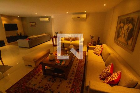 Sala de apartamento à venda com 5 quartos, 784m² em Barra da Tijuca, Rio de Janeiro