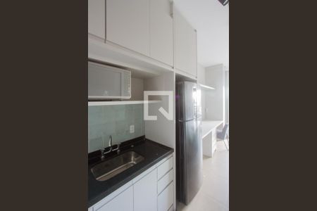 Studio à venda com 27m², 1 quarto e sem vagaCozinha