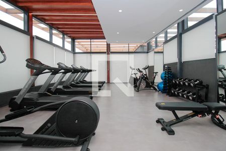 Studio à venda com 29m², 1 quarto e sem vaga Studio à venda com 29m², 1 quarto e sem vagaAcademia