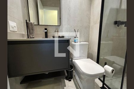 Apartamento à venda com 85m², 2 quartos e 1 vaga Apartamento à venda com 85m², 2 quartos e 1 vagaDetalhe do Banheiro da Suite