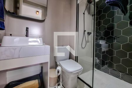 Studio à venda com 28m², 1 quarto e sem vaga Studio à venda com 28m², 1 quarto e sem vagaBanheiro