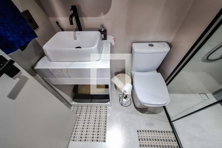 Studio à venda com 28m², 1 quarto e sem vaga Studio à venda com 28m², 1 quarto e sem vagaBanheiro