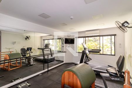 Apartamento para alugar com 47m², 1 quarto e 1 vaga Apartamento para alugar com 47m², 1 quarto e 1 vagaÁrea comum - Academia