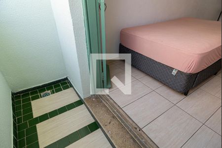 Varanda da Sala/Quarto de kitnet/studio para alugar com 1 quarto, 32m² em Centro Histórico de São Paulo, São Paulo