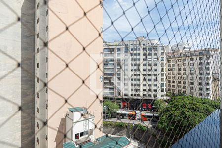 Vista da Varanda da Sala/Quarto de kitnet/studio para alugar com 1 quarto, 32m² em Centro Histórico de São Paulo, São Paulo
