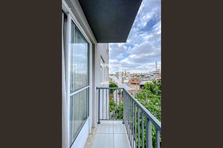 Varanda da Sala de apartamento à venda com 2 quartos, 38m² em Brás, São Paulo