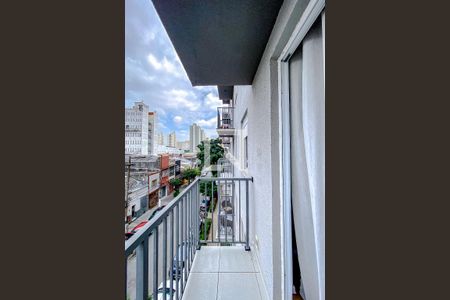 Varanda da Sala de apartamento à venda com 2 quartos, 38m² em Brás, São Paulo