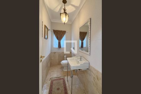 Lavabo de casa de condomínio à venda com 4 quartos, 614m² em Residencial Morada dos Lagos, Barueri