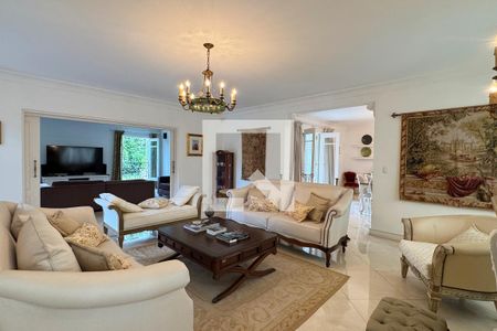 Sala de casa de condomínio à venda com 4 quartos, 614m² em Residencial Morada dos Lagos, Barueri