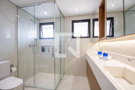 Apartamento à venda com 115m², 2 quartos e 3 vagasBanheiro da Suíte 1