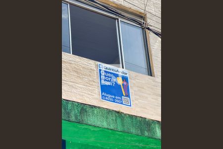 Apartamento para alugar com 45m², 2 quartos e sem vagaFachada + Plaquinha