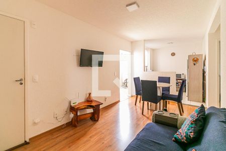 Sala de apartamento à venda com 2 quartos, 60m² em Caiapos, Contagem