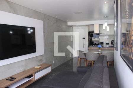 Sala de apartamento à venda com 3 quartos, 77m² em Vila Rosalia, Guarulhos