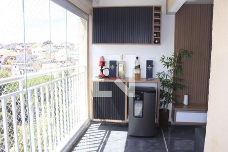 Varanda de apartamento à venda com 3 quartos, 77m² em Vila Rosalia, Guarulhos