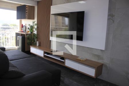 Sala de apartamento à venda com 3 quartos, 77m² em Vila Rosalia, Guarulhos