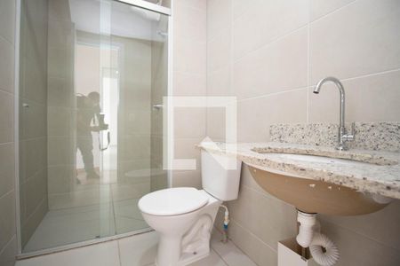 Apartamento para alugar com 63m², 2 quartos e 1 vaga Apartamento para alugar com 63m², 2 quartos e 1 vagaBanheiro da Suíte