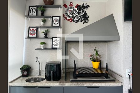 Varanda gourmet de apartamento à venda com 3 quartos, 115m² em Vila Leopoldina, São Paulo