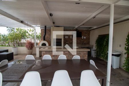 Apartamento para alugar com 32m², 1 quarto e 1 vaga Apartamento para alugar com 32m², 1 quarto e 1 vagaÁrea comum - Churrasqueira