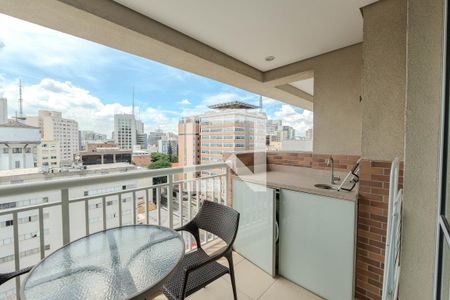 Sacada de apartamento para alugar com 1 quarto, 39m² em Bela Vista, São Paulo