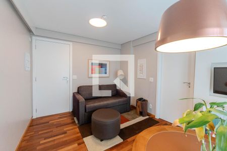 Sala  de apartamento para alugar com 1 quarto, 39m² em Bela Vista, São Paulo
