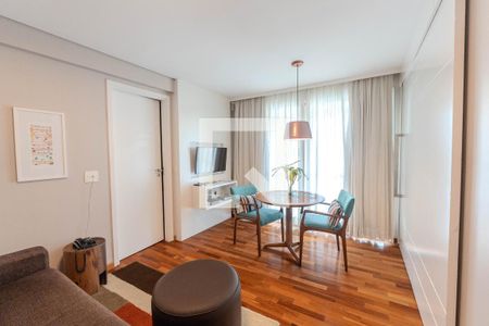 Sala  de apartamento para alugar com 1 quarto, 39m² em Bela Vista, São Paulo