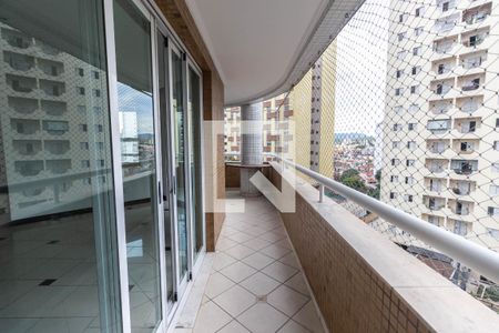Varanda gourmet de apartamento à venda com 3 quartos, 130m² em Santana, São Paulo