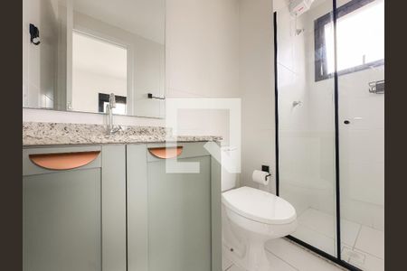 Banheiro de kitnet/studio à venda com 1 quarto, 25m² em Pompeia, São Paulo