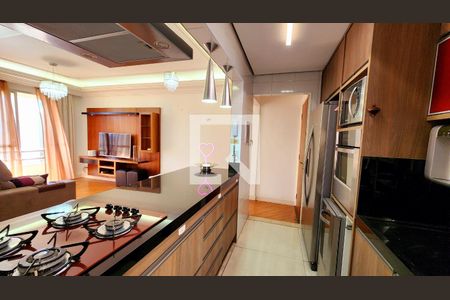 Cozinha e Área de Serviço de apartamento à venda com 3 quartos, 79m² em Jardim Santa Rita de Cassia, Jundiaí