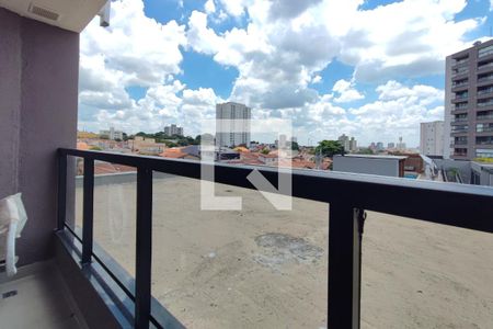 Varanda da Sala de apartamento para alugar com 1 quarto, 33m² em Parque Industrial, Campinas