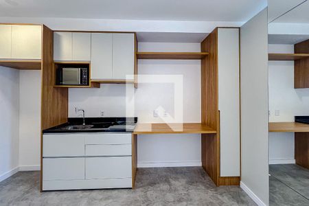 Studio à venda com 27m², 1 quarto e sem vagaCozinha