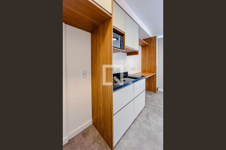 Studio à venda com 27m², 1 quarto e sem vagaCozinha