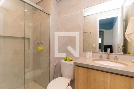 Apartamento à venda com 91m², 2 quartos e 1 vagaBanheiro da Suíte 1