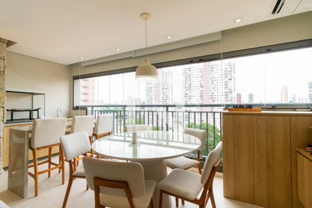 Varanda gourmet de apartamento à venda com 2 quartos, 91m² em Vila Prudente, São Paulo