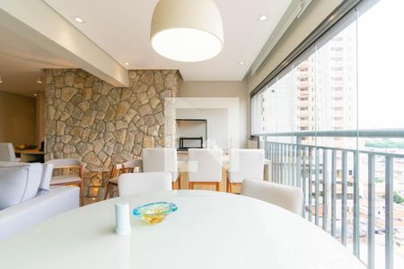 Varanda gourmet de apartamento à venda com 2 quartos, 91m² em Vila Prudente, São Paulo