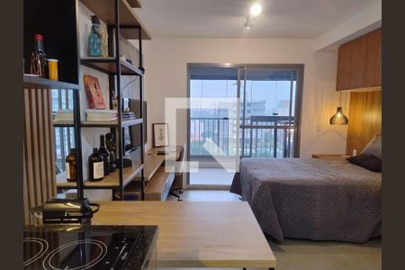 Sala de apartamento para alugar com 1 quarto, 25m² em Vila Mariana, São Paulo