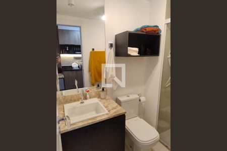 Banheiro de apartamento para alugar com 1 quarto, 25m² em Vila Mariana, São Paulo