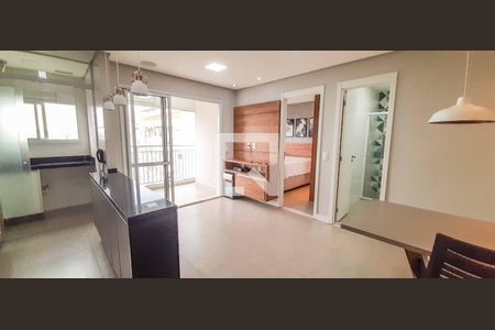 Sala de apartamento para alugar com 1 quarto, 41m² em Umuarama, Osasco