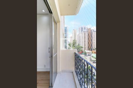 Varanda da Sala de apartamento para alugar com 2 quartos, 75m² em Cidade Monções, São Paulo