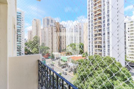 Varanda da Sala de apartamento para alugar com 2 quartos, 75m² em Cidade Monções, São Paulo