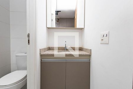 Studio para alugar com 24m², 1 quarto e sem vagaBanheiro