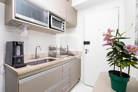 Studio para alugar com 24m², 1 quarto e sem vagaCozinha