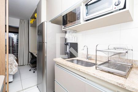Studio para alugar com 24m², 1 quarto e sem vagaCozinha