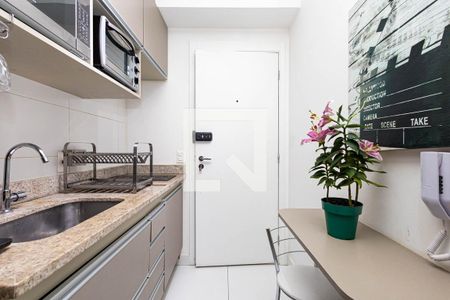 Studio para alugar com 24m², 1 quarto e sem vagaCozinha