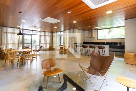 Studio à venda com 33m², 1 quarto e sem vaga Studio à venda com 33m², 1 quarto e sem vagaÁrea comum - Salão de festas