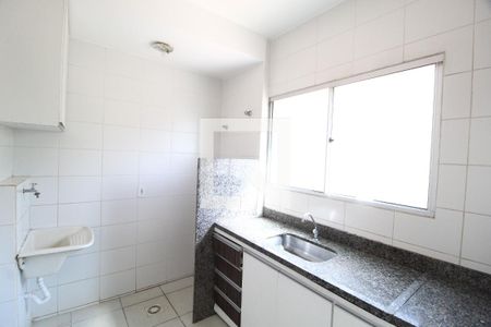 Cozinha e Área de Serviço de apartamento para alugar com 3 quartos, 85m² em Santa Luzia, Uberlândia