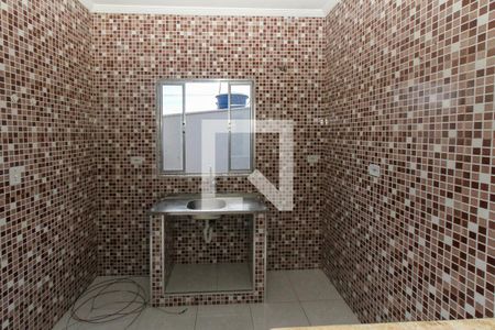 Cozinha de casa para alugar com 1 quarto, 32m² em Jardim Nove de Julho, São Paulo